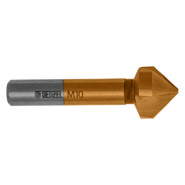 Зенковка конусная под М10, HSS, по металлу, 6-гранный хвостовик Denzel 72311