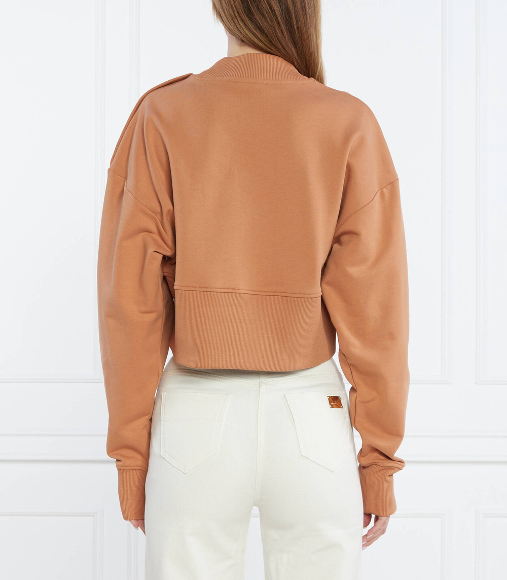 Худи Balmain - коричневый(AF0JO040 BB02)
