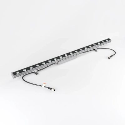 Линейный прожектор AR-LINE-1000-18W Warm3000 (GR, 30 deg, 230V) (Arlight, IP65 Металл, 3 года)