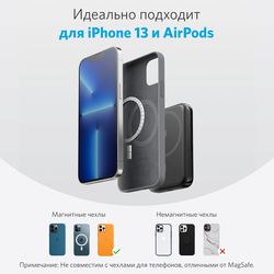 Внешний аккумулятор Anker 321 Mag-Go Battery (PowerCore 5000 мАч) Чёрный (Black)