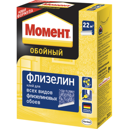 Клей для обоев Момент 3000293 Флизелин 200 гр.