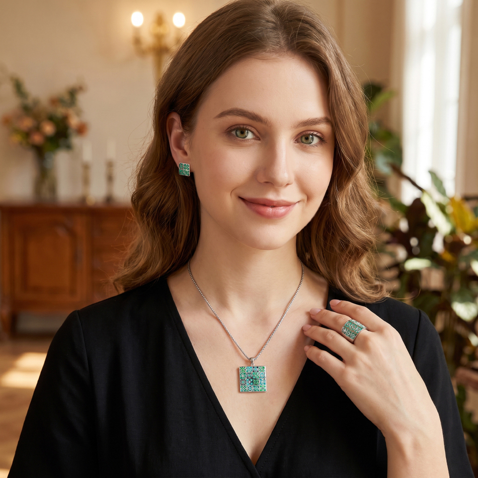 Серьги Fiore Luna AE03190-3