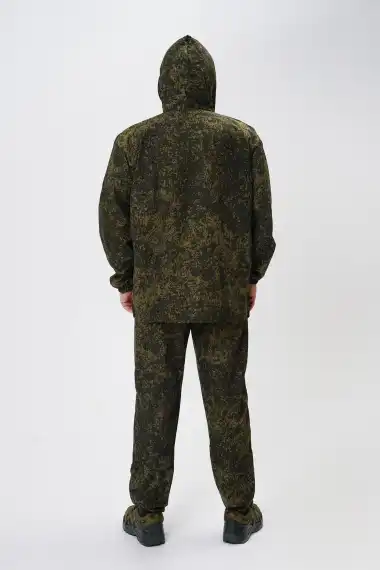 Костюм антимоскитный Зеленый пиксель прямого кроя (куртка+брюки) Сорочка