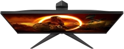 Монитор AOC 23.8" 24G2SU Black-Red с поворотом экрана