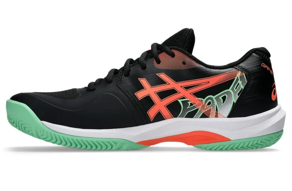 Мужские кроссовки для Padel Asics Game FF Padel - black/vivid coral
