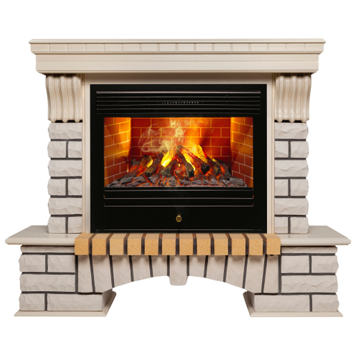 Каминокомплект Real Flame Country 26 WT с очагом 3D Novara