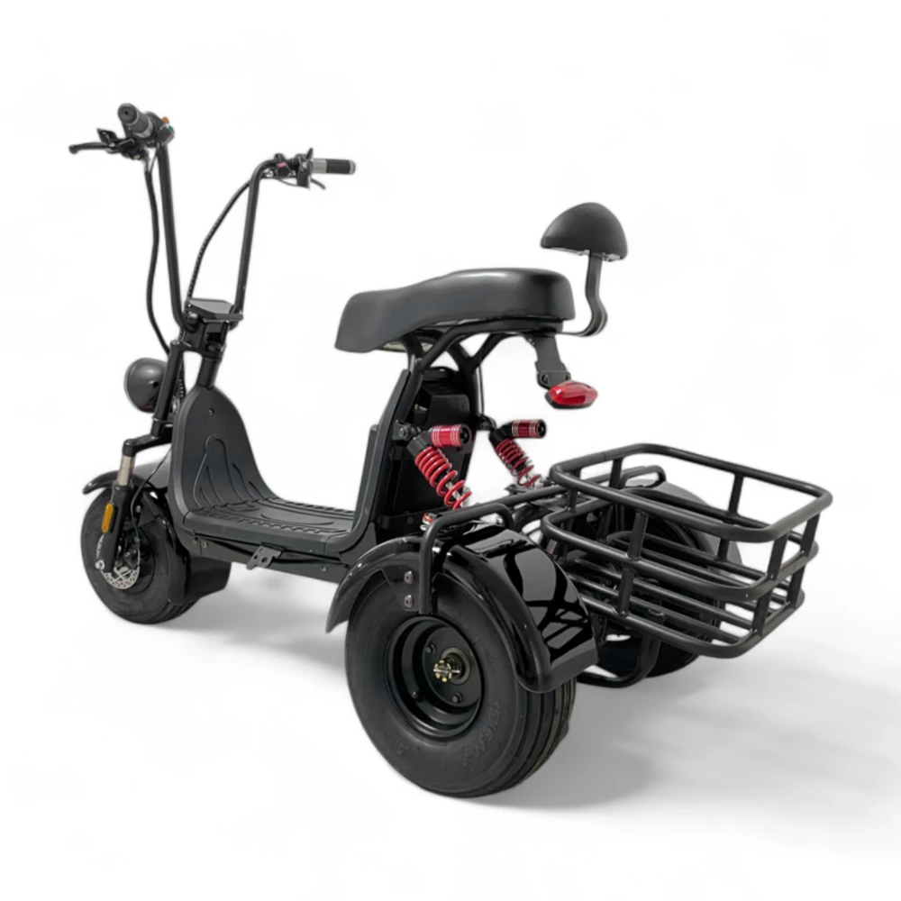 Электротрицикл CityCoco X5 trike mini черный