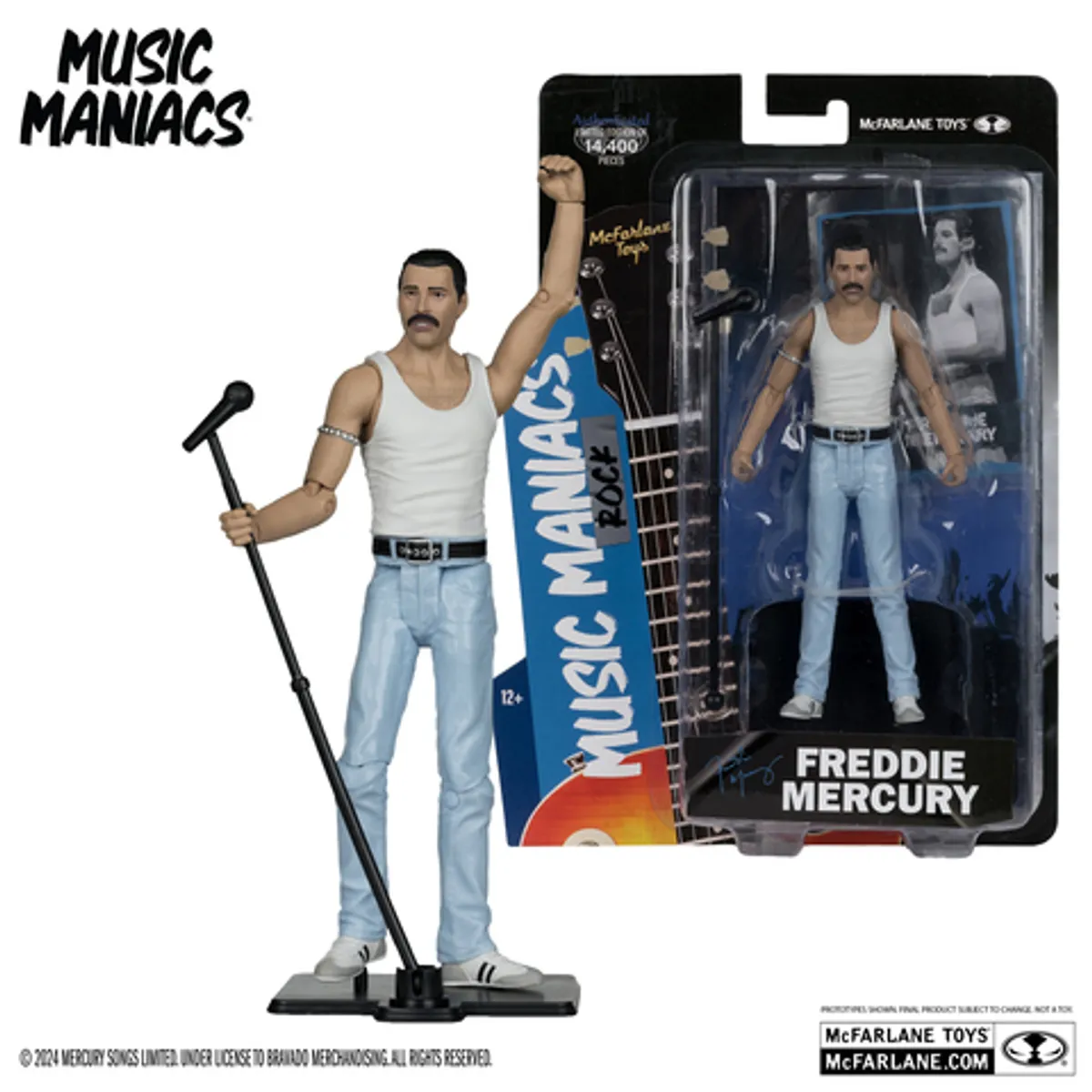 Фигурка McFarlane Toys Music Maniacs: Freddie Mercury