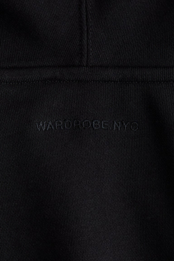 H&M X WARDROBE.NYC Свободная толстовка с капюшоном и застежкой-молнией, черный