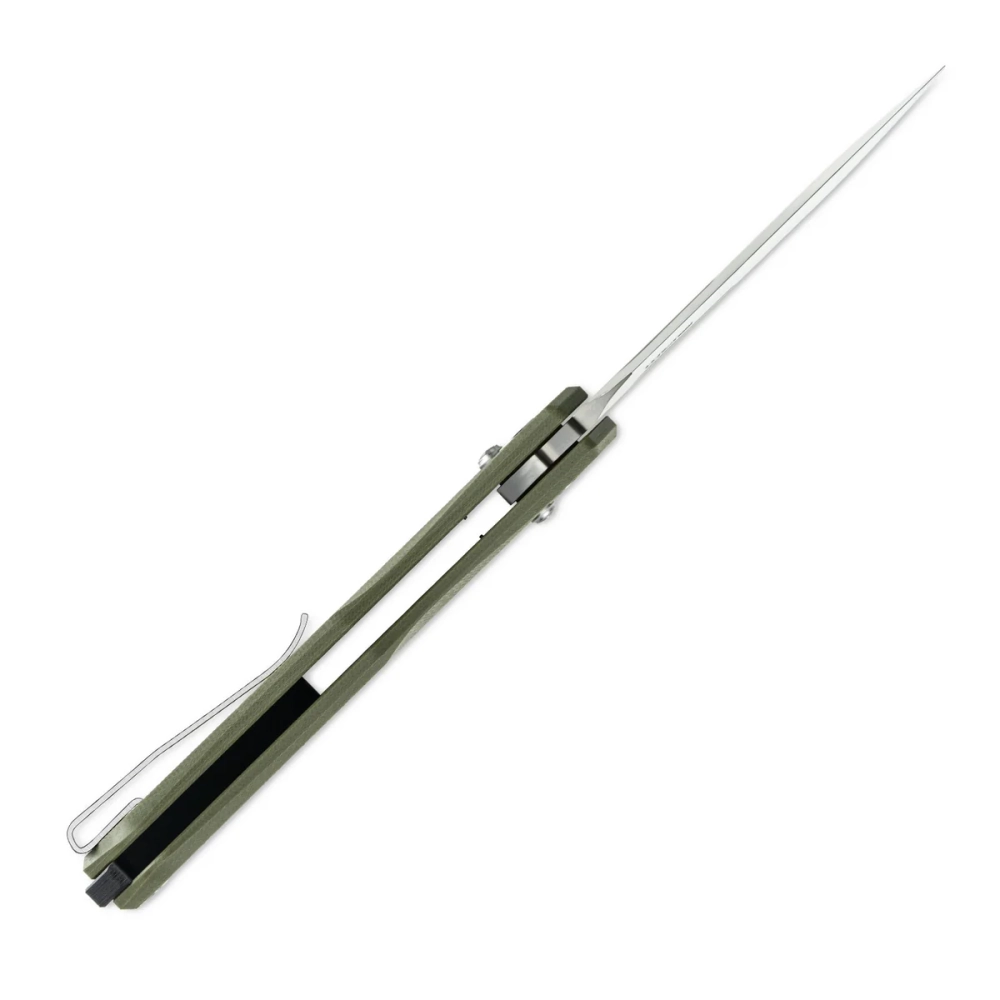 Нож складной SRM 261M-GP2 Cub Beadblast (140Cr Laminated, Green G10)