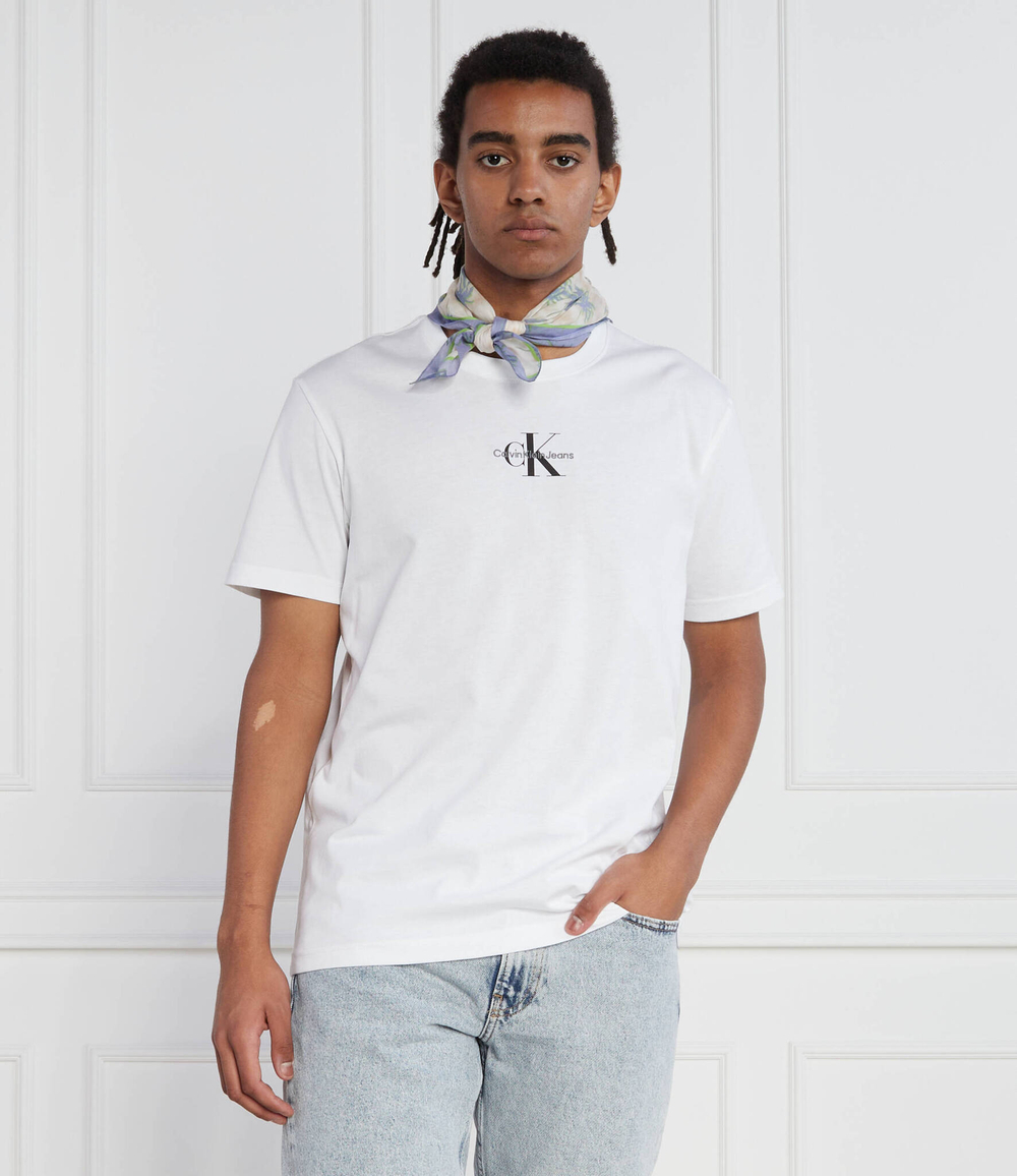 Футболка CALVIN KLEIN JEANS - белый(J30J323483)