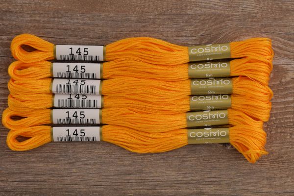Мулине Lecien Cosmo, цв. 0145 / 6 мот. по 8 метров, в 6 сложений