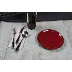 Тарелка d 20 см h2 см Evolution Dark Red P.L. Proff Cuisine [6]