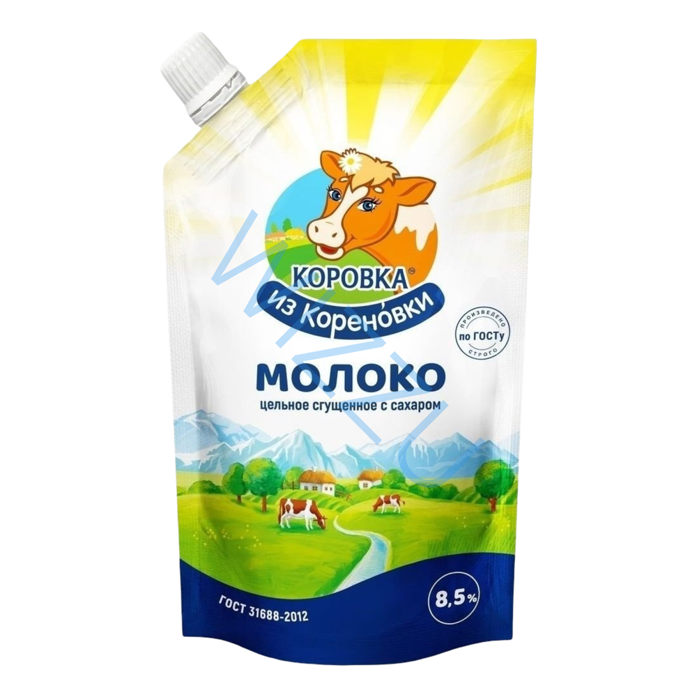 Сгущенное молоко Кореновский МК цельное 8,5% д/п 270г