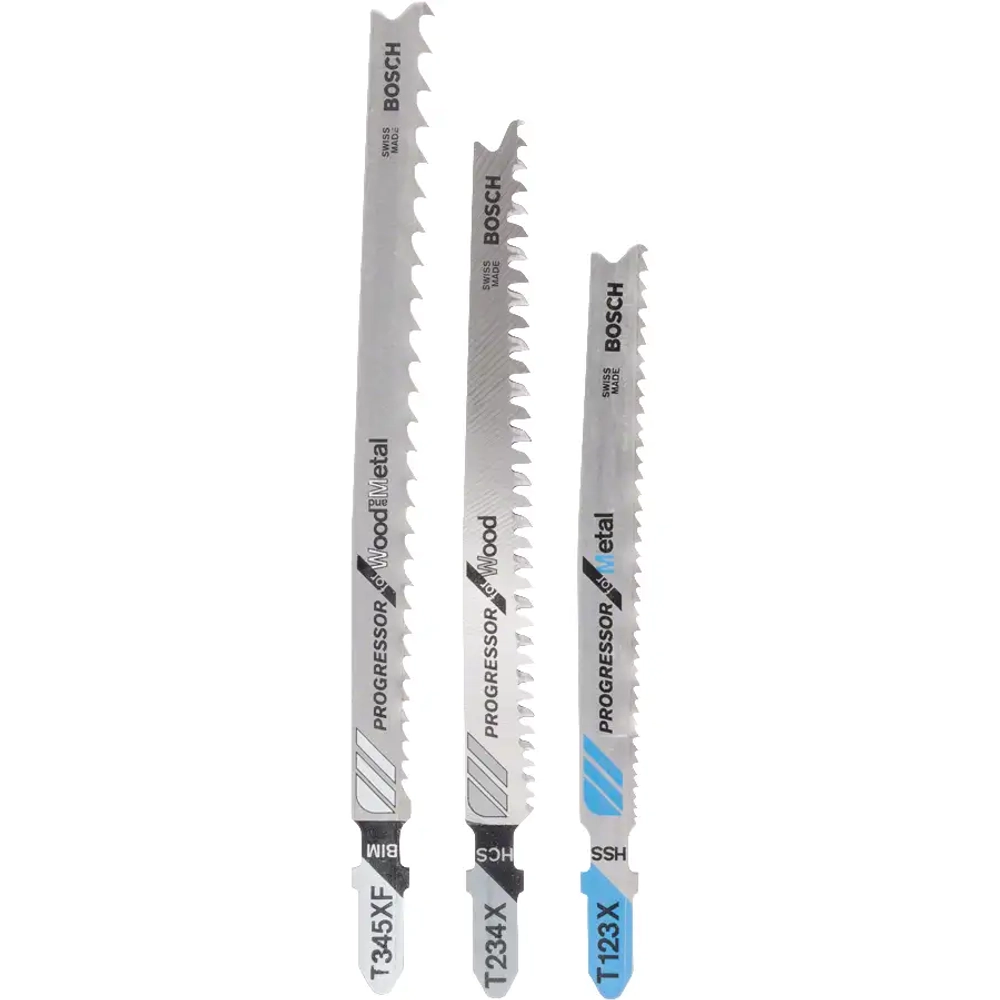 Пилки для лобзика Progressor BOSCH 2607010515
