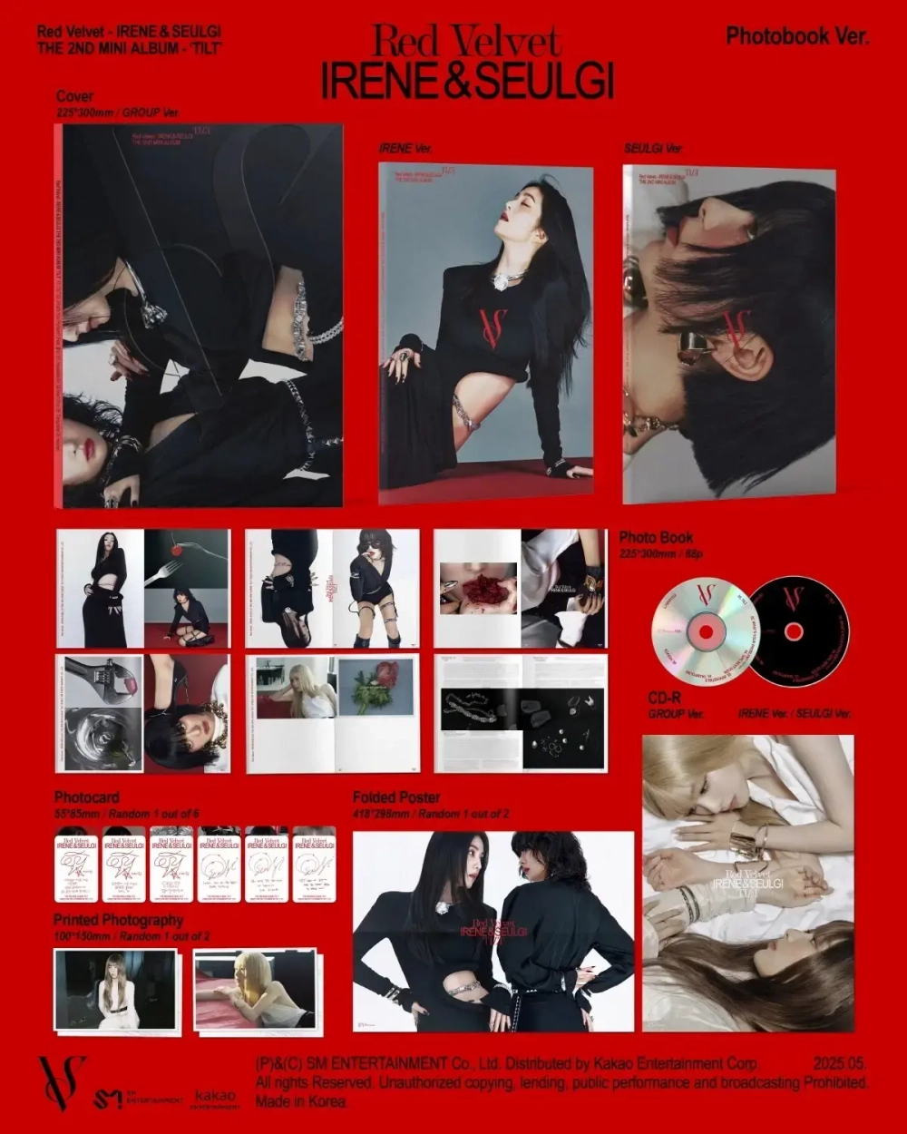 Альбом IRENE & SEULGI - TILT [Photobook ver.] (Irene ver.)