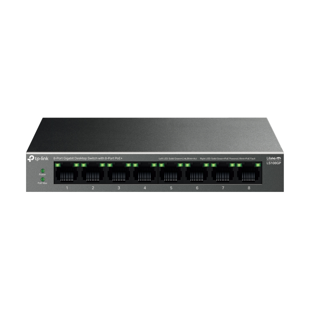 Коммутатор TP-Link LS108GP