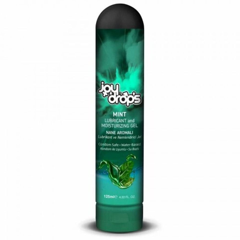 Смазка на водной основе "Joydrops "Mint" с ароматом мяты, 125 мл