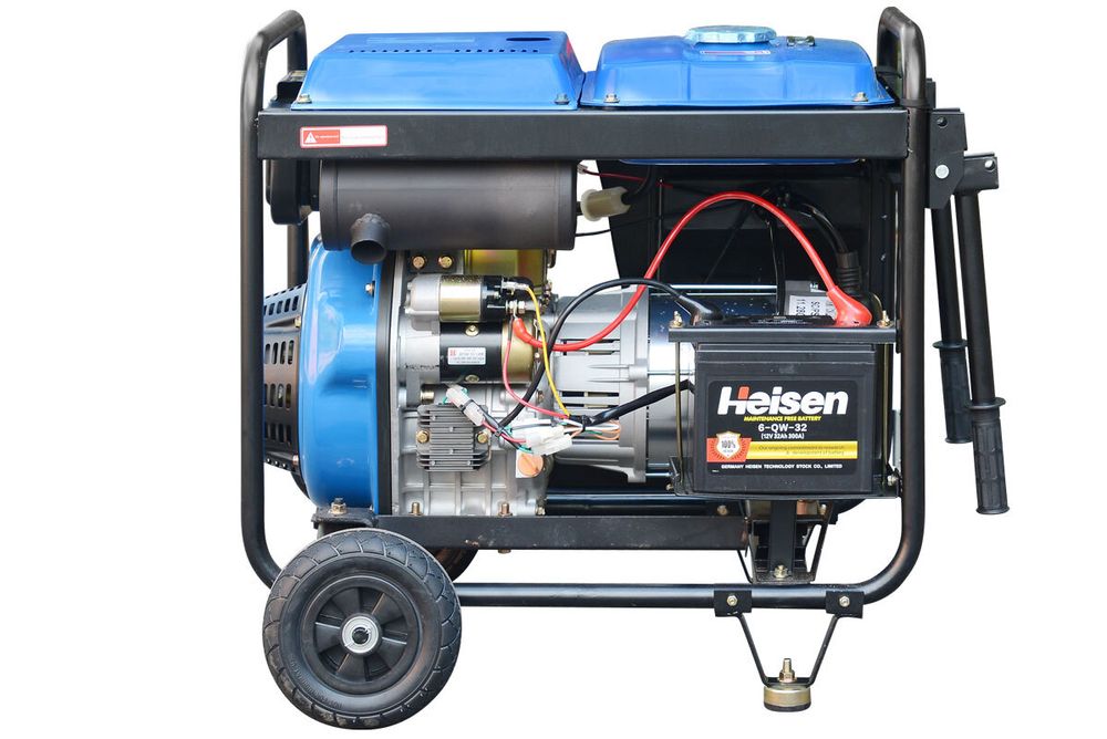 Дизель генератор TSS SDG 7000EHA - [6.5 кВт / 28,2 А] в блоком АВР