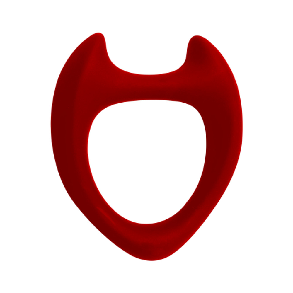 Эрекционное кольцо Toro от Wooomy красное (L)
