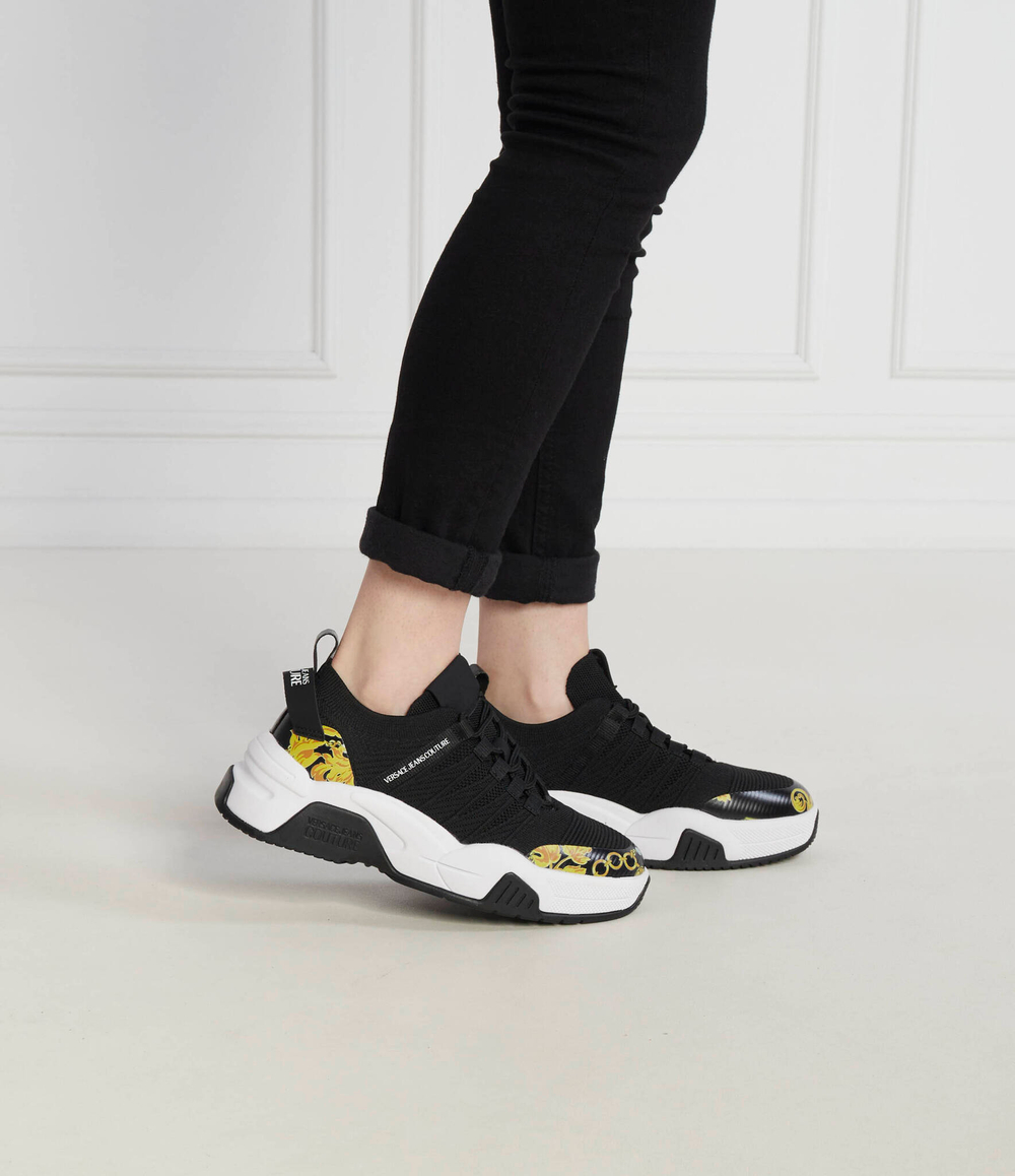 Кроссовки Versace Jeans Couture - черный(75VA3SF5ZS856)