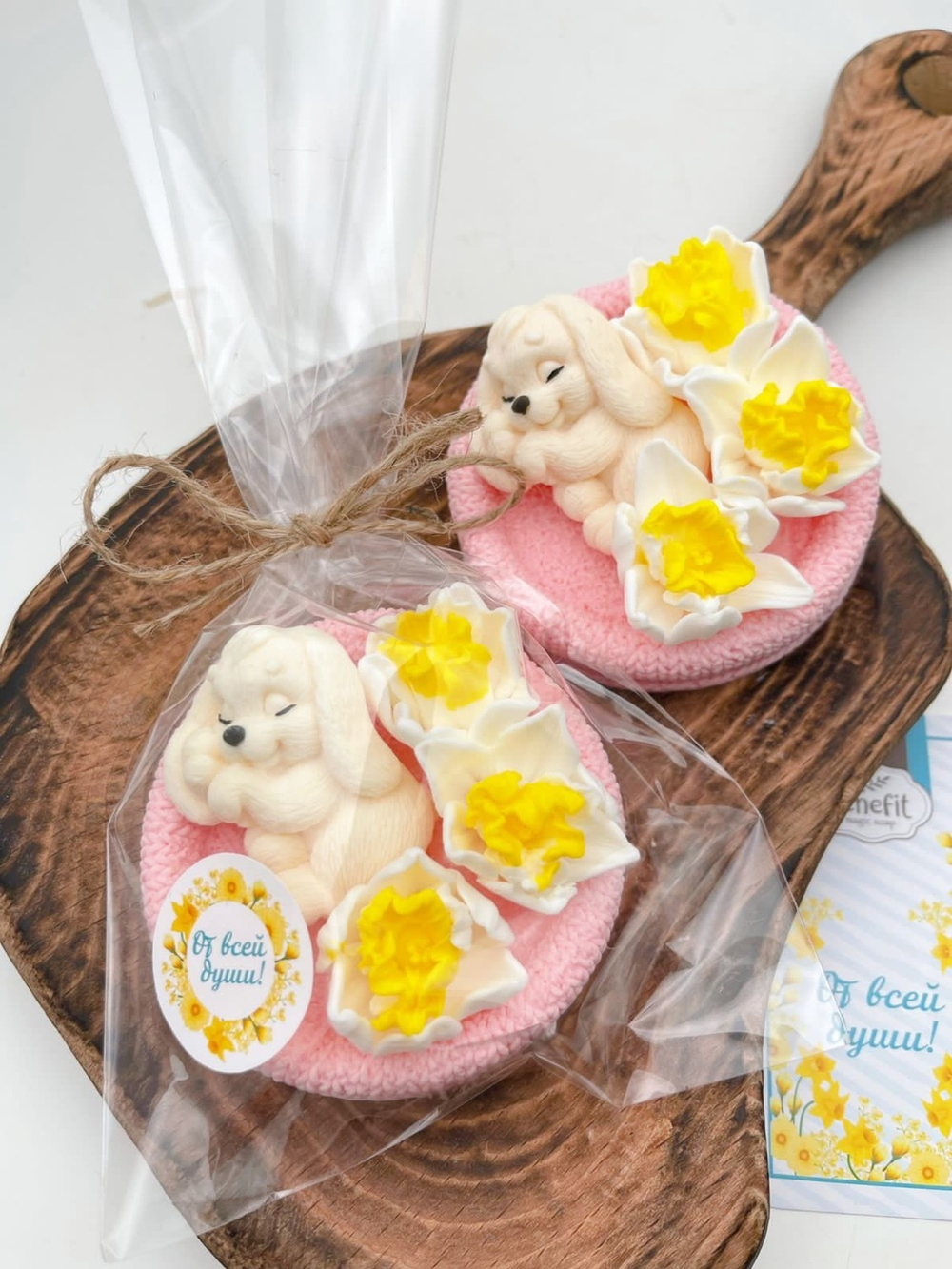 Мыло «Зайчик весенний, роуз» Magic Benefit Soap