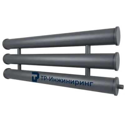 Регистр отопления РСП-3x133x4,0-10000 трёхрядный секционный с плоскими заглушками