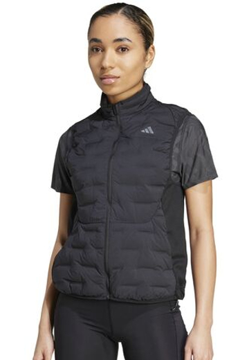 Женская теннисная жилетка Adidas Adizero Running Padded - black