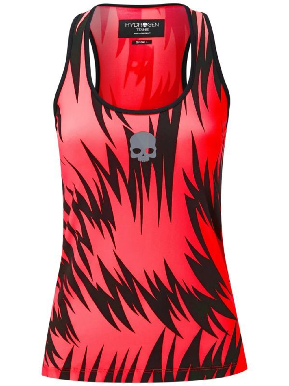 Женский топ теннисный Hydrogen Scratch Tank Top - красный