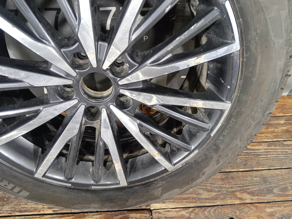 Колесо в сборе R18 235/55 Chery Tiggo 8 Pro Max 22-нв Б/У Оригинал 203000926AA