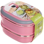 Контейнер для горячих продуктов 19*14*12м 2 отделения