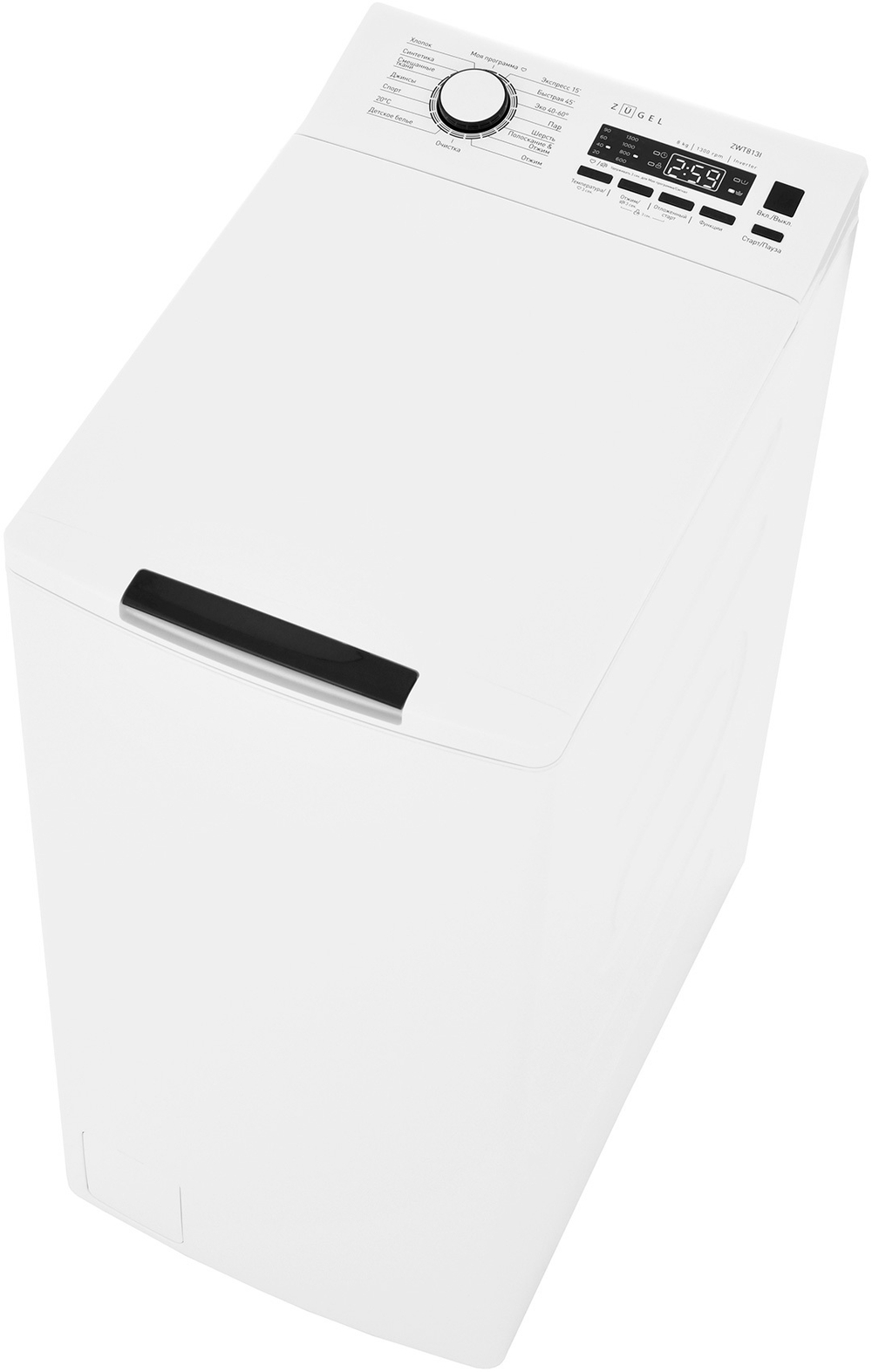 Стиральная машина вертикальная ZUGEL ZWT813I