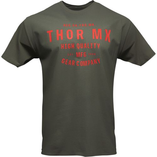 Купить Мотоодежда Футболка Thor Crafted Surplus / Зеленый