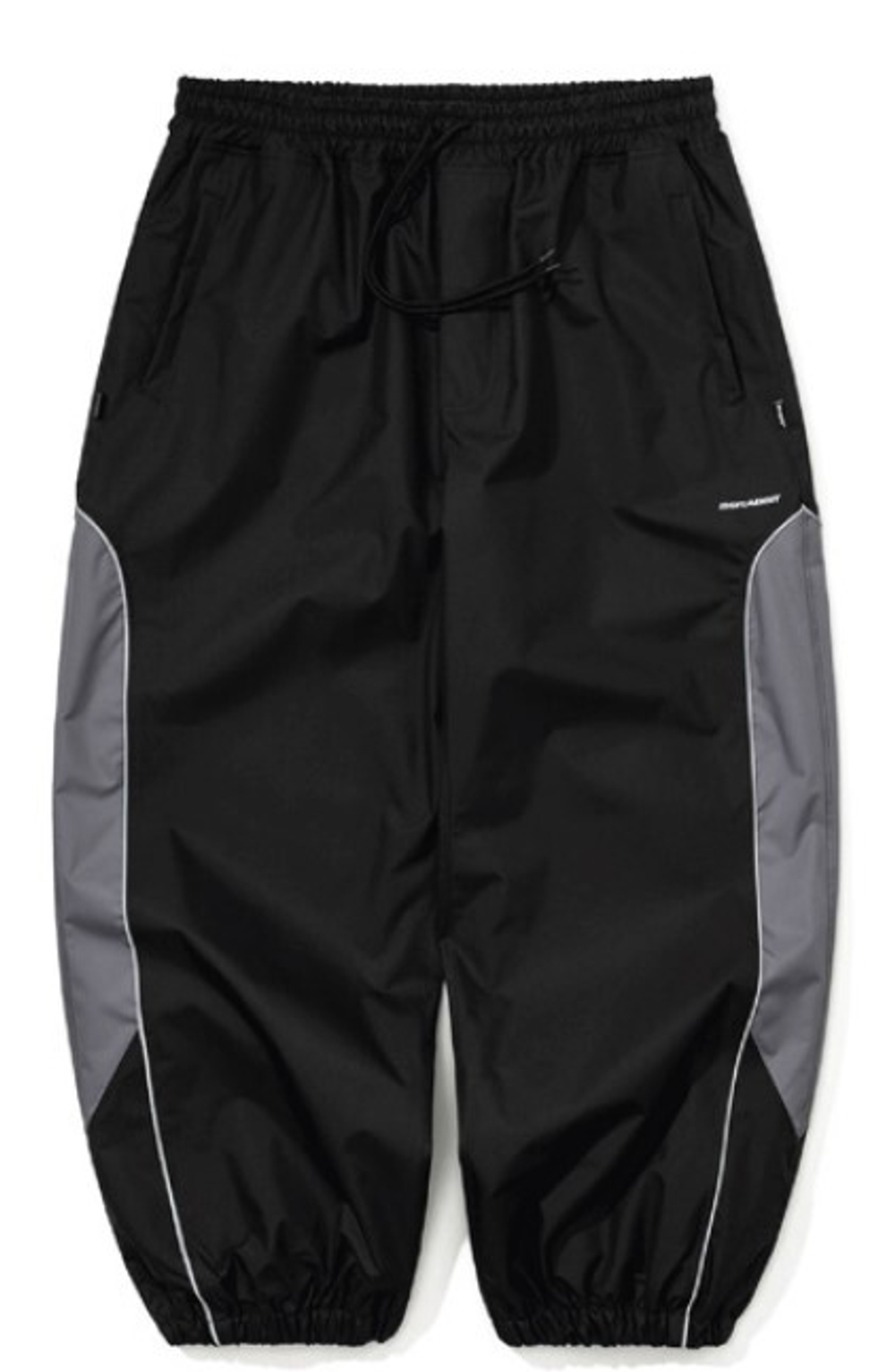 Штаны BSRabbit LIGHT WEIGHT REFLECTIVE LINE SUPER WIDE JOGGER PANTS BLACK