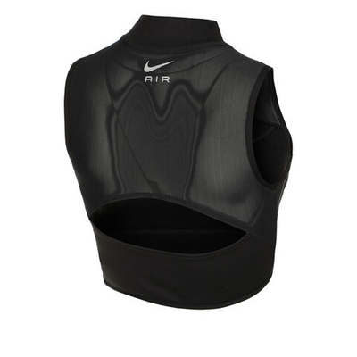 Женская теннисная майка Nike Dri-Fit Air Cropped Tank Top Women - Black