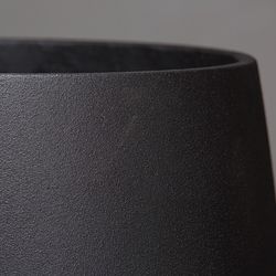 Кашпо CONE NERO D24 H26