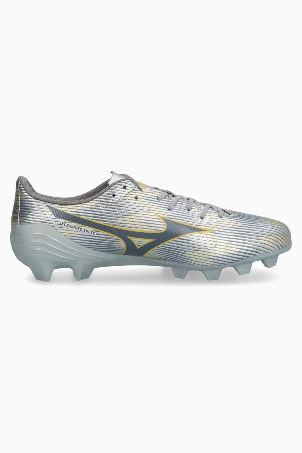 Бутсы Mizuno Alpha Select FG - серебряный