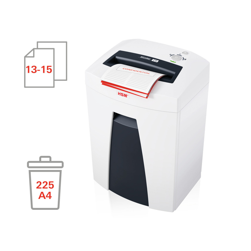 Уничтожитель документов HSM SECURIO C18, 3.9