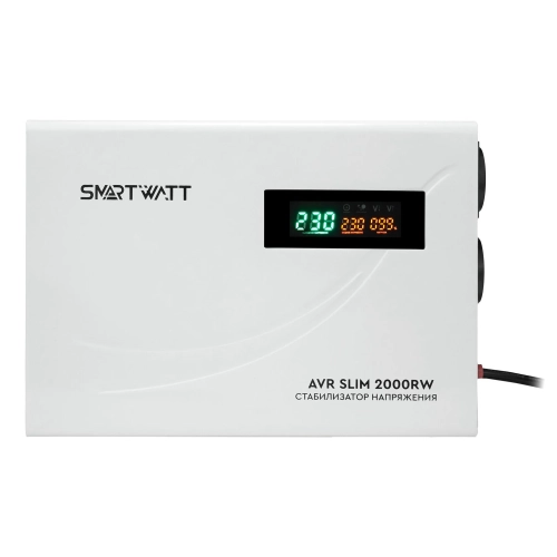Настенный стабилизатор напряжения SMARTWATT AVR SLIM 2000RW