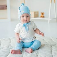 Чепчик "Светлый деним" 0+