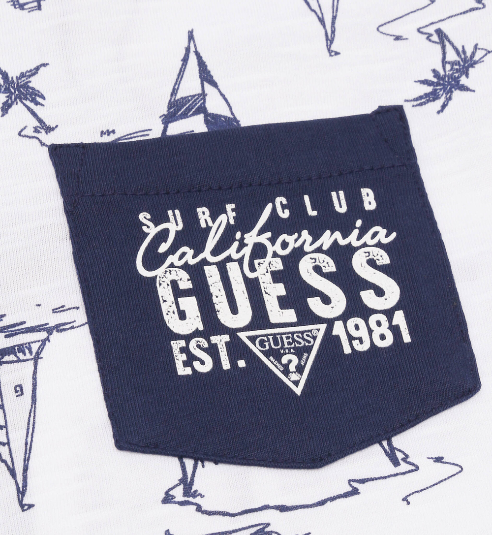 Футболка Guess - белый(N4GI03 K6XN1)