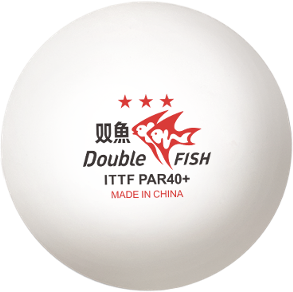 Мячи для настольного тенниса Double Fish 3*** PAR 40+ 6 шт