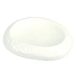 Блюдо овальное для подачи 22,5*18,5 см h5,5 см Organic белое фарфор P.L. Proff Cuisine [3]