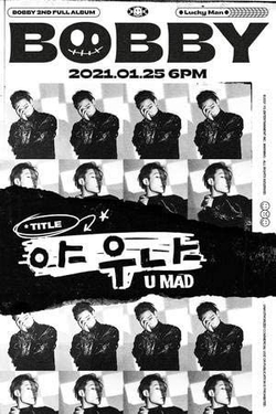 Альбом iKON Bobby - Lucky Man 2nd Album 2 Version SET
