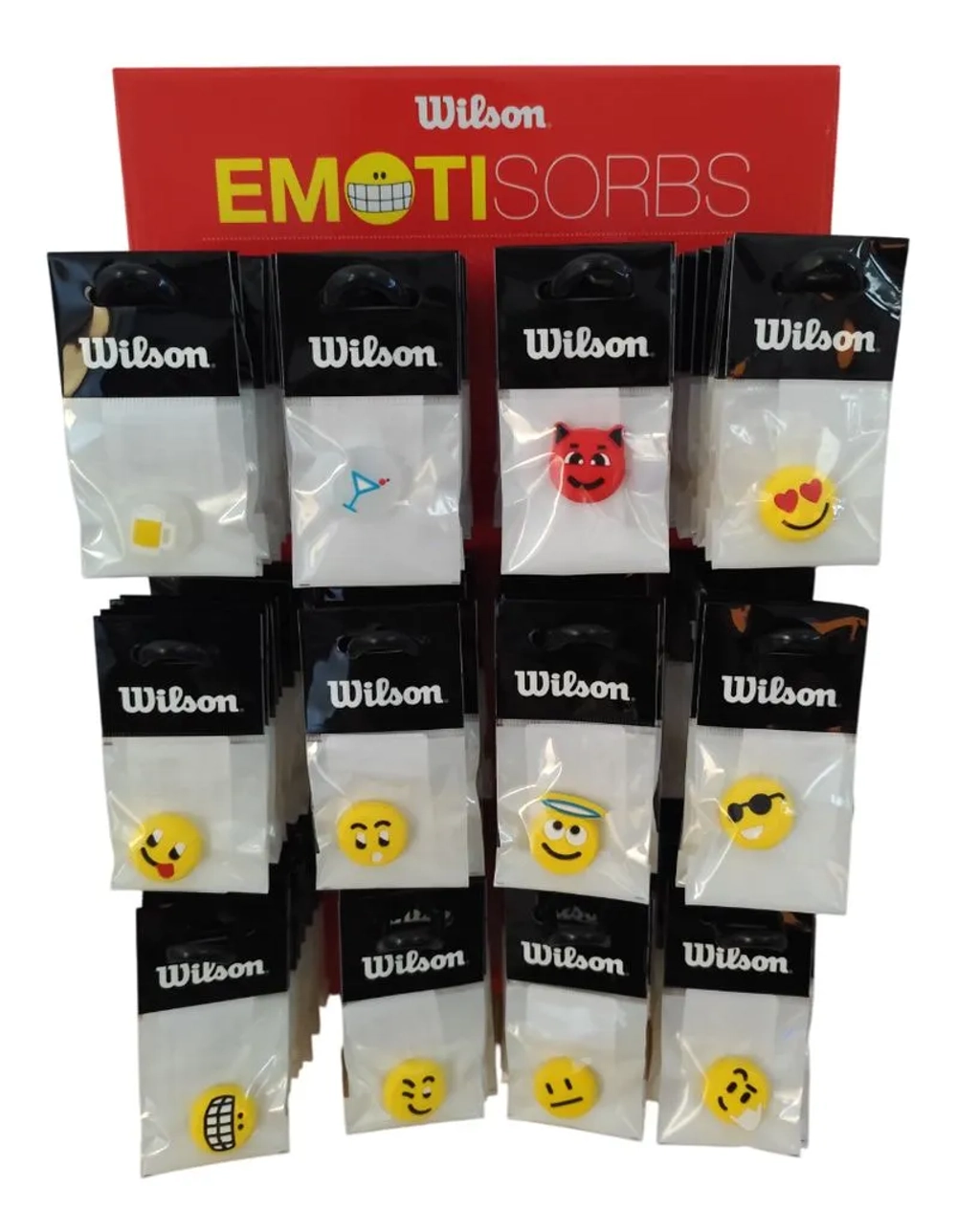 Теннисный виброгаситель Wilson Emotisorbs Display 72P