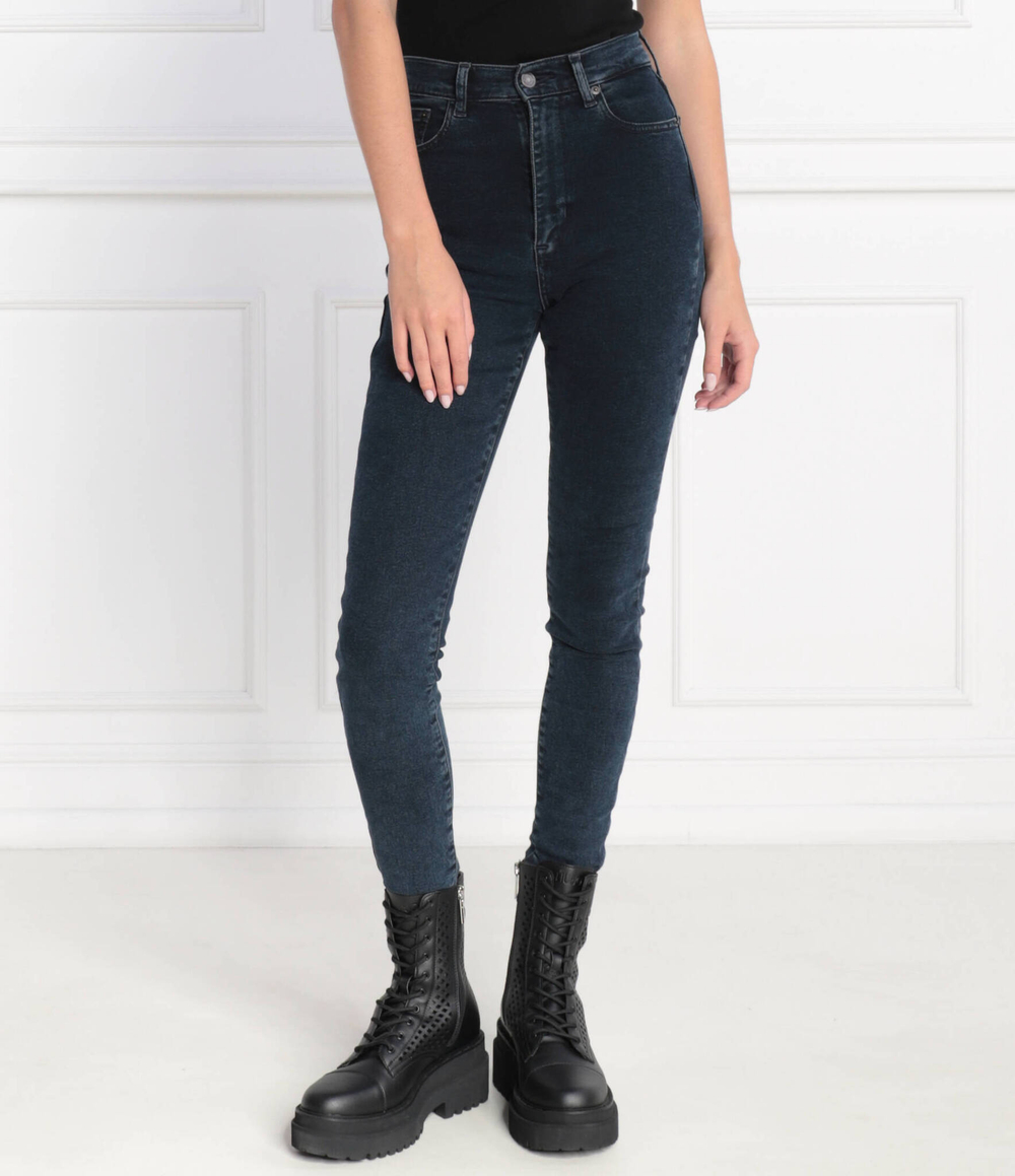Джинсы SYLVIA Tommy Jeans - темно-синий(DW0DW16690)
