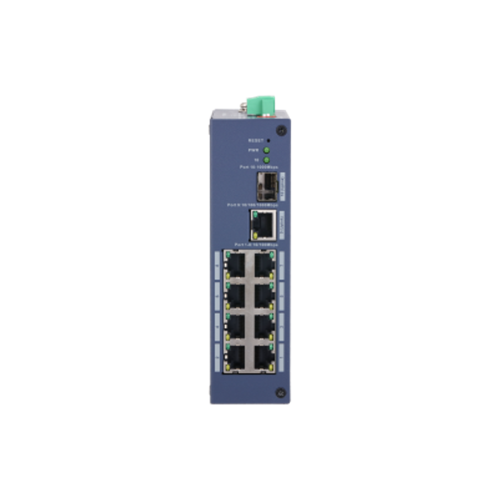 10-портовый защищённый коммутатор с облачным управлением DH-CHS4110-8ET Dahua