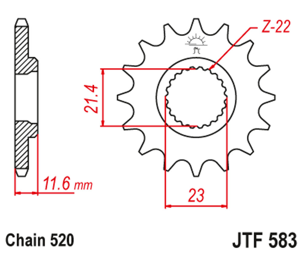 Звезда JTF583.15