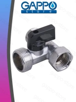 Кран шаровый Gappo проходной 1/2" х 3/4"