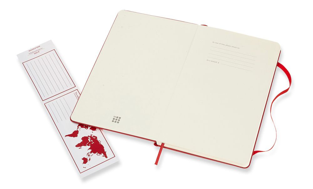 Блокнот Moleskine CLASSIC Large 240 стр. в пунктир твердая обложка (QP066F2)